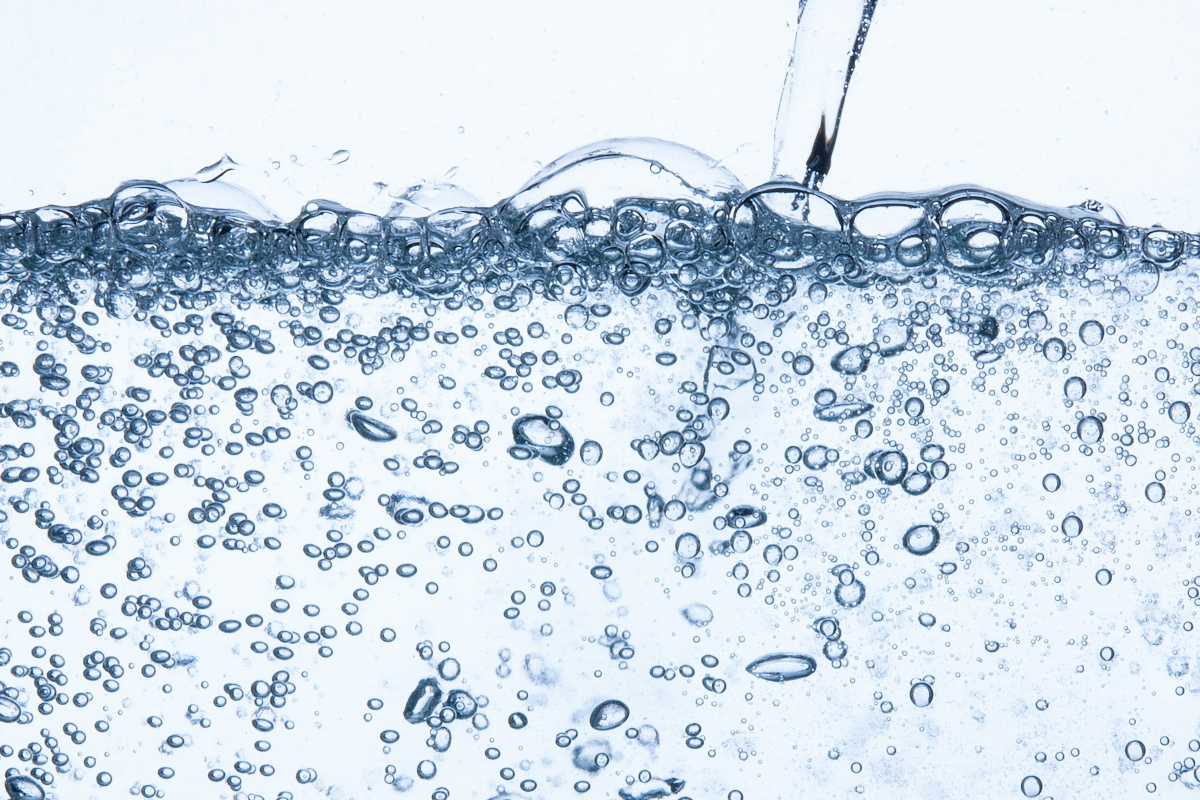 Kohlensäure von Wasser